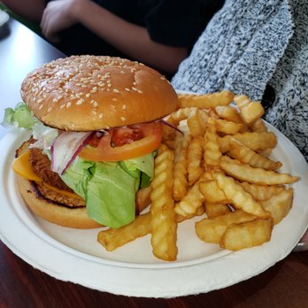TNK Vegan Cafe - Vegan Cheeseburger - Vegan Near Me - Modesto, California