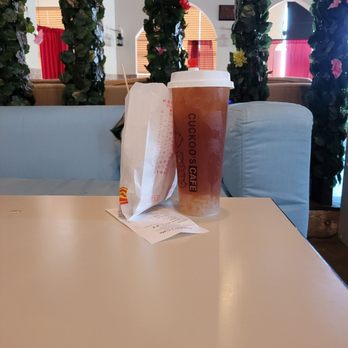 Cuckoos Cafe - Lychee black tea w/ lychee jelly - Taiwanese Near Me - Duluth, Georgia Cuckoos Cafe - Lychee black tea w/ lychee jelly - Taiwanese Near Me - Duluth, Georgia
