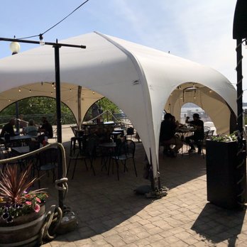 Drayton Harbor Oyster Company - Outside seating area~ - Live/Raw Food Near Me - Blaine, Washington