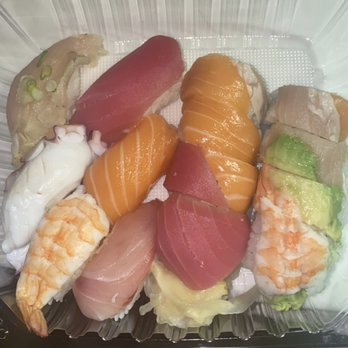 Kaiyo Sushi - Rainbow roll with nigiri sushi - Sushi Bars Near Me - Chula Vista, California