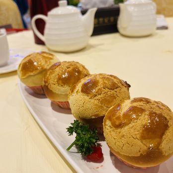 New Century Restaurant - Baked BBQ Pork Bun - Dim Sum Near Me - Markham, Ontario