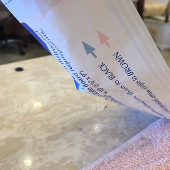 Embassy Nails Spa - Look at back of pouch for indicator arrows to see if nail kit is sterile/clean. Arrows should be black and brown - Nail Salons Near Me - Garner, North Carolina Embassy Nails Spa - Look at back of pouch for indicator arrows to see if nail kit is sterile/clean. Arrows should be black and brown - Nail Salons Near Me - Garner, North Carolina