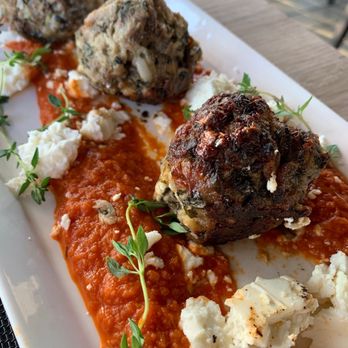 Beeside Balcony - Lamb Meatballs - Mediterranean Near Me - Del Mar, California