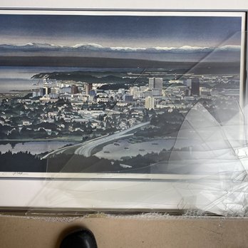 Ace Delivery & Moving - Poorly packed limited edition print - Movers Near Me - Anchorage, Alaska