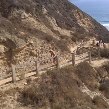 Black's Beach - The trail you will take to Black's and back up. - Beaches Near Me - San Diego, California Black's Beach - The trail you will take to Black's and back up. - Beaches Near Me - San Diego, California