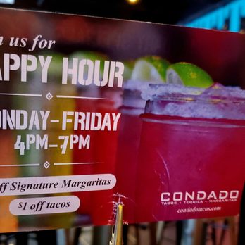 Condado Tacos - Happy Hour! - Bars Near Me - Cincinnati, Ohio