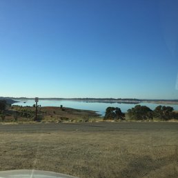 Panoramic view of Folsom Lake.