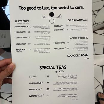 Jurassic Magic - Menu as of 6/2025 - Coffee & Tea Near Me - Los Angeles, California Jurassic Magic - Menu as of 6/2025 - Coffee & Tea Near Me - Los Angeles, California