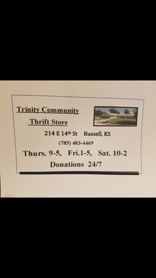 Trinity Community Thrift Store