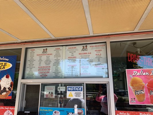 Double Scoop Ice Cream and Double Dough Pizza Co. by null