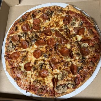 Bellacino's Pizza & Grinders - 16 inch 3 toppings pizza - Pizza Near Me - St Charles, Missouri Bellacino's Pizza & Grinders - 16 inch 3 toppings pizza - Pizza Near Me - St Charles, Missouri