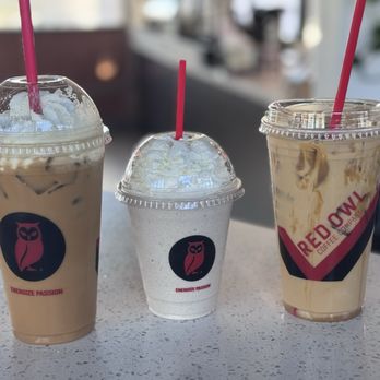 Red Owl Coffee Company - Ripper, cookies and cream milkshake, I wanna say caramel dolce - Coffee & Tea Near Me - Orange Park, Florida Red Owl Coffee Company - Ripper, cookies and cream milkshake, I wanna say caramel dolce - Coffee & Tea Near Me - Orange Park, Florida