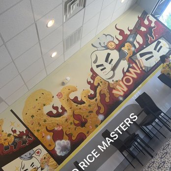 Fried Rice Master - Cute artwork inside - Chinese Near Me - Kennesaw, Georgia