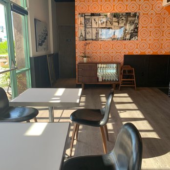 Baguette Cafe - cute seating and has a french cafe vibe :-) - Breakfast & Brunch Near Me - Henderson, Nevada