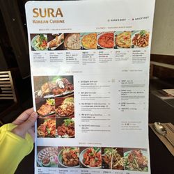 Sura Korean Cuisine - Menu01