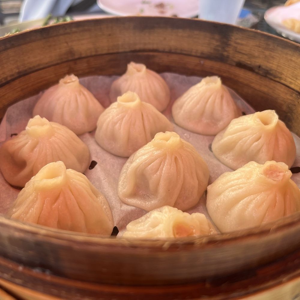 Pan Dumpling House - XLB. Handmade and pretty good but not the prettiest - Chinese Near Me - Corona, California
