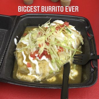 El Camion - Wet chicken burrito! - Food Trucks Near Me - Seattle, Washington