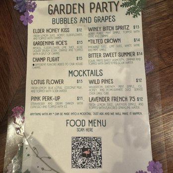 Garden Party - Menu - Nurseries & Gardening Near Me - Spokane, Washington Garden Party - Menu - Nurseries & Gardening Near Me - Spokane, Washington