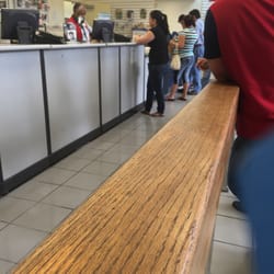 USPS Post Office - The worst!!  They've got only one person working and 20 people waiting in line.