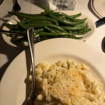 Chops Lobster Bar - Gouda mac and cheese and green beans - Seafood Near Me - Atlanta, Georgia