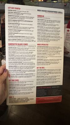 Menu photo 8 Red Door Woodfired Grill Lenexa, KS Menu photo 8 Red Door Woodfired Grill Lenexa, KS