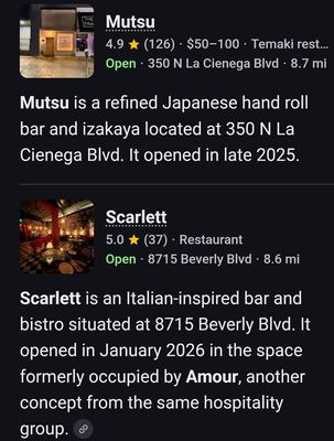 Menu photo 8 Scarlett West Hollywood, CA Menu photo 8 Scarlett West Hollywood, CA