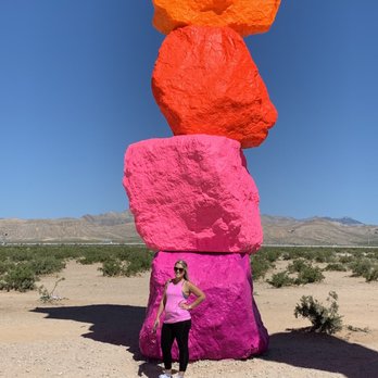 Seven Magic Mountains - Public Art Near Me - Las Vegas, Nevada Seven Magic Mountains - Public Art Near Me - Las Vegas, Nevada