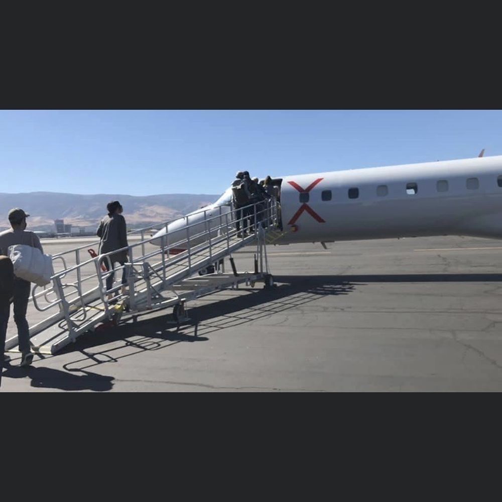 JSX - Ramp to aircraft - Airlines Near Me - Reno, Nevada JSX - Ramp to aircraft - Airlines Near Me - Reno, Nevada