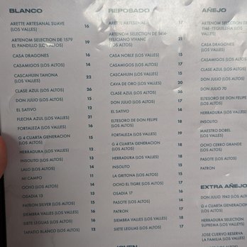Odelay Tex Mex - Nice tequila selection - Mexican Near Me - Dallas, Texas