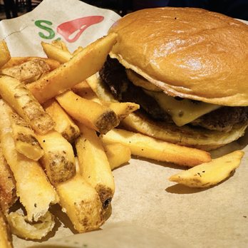 Chili's - Mushroom Swiss Burger* - Bars Near Me - Castle Rock, Colorado