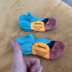 Fort Worth Running Company - Ultra Light No Show Feeture socks from FWRC