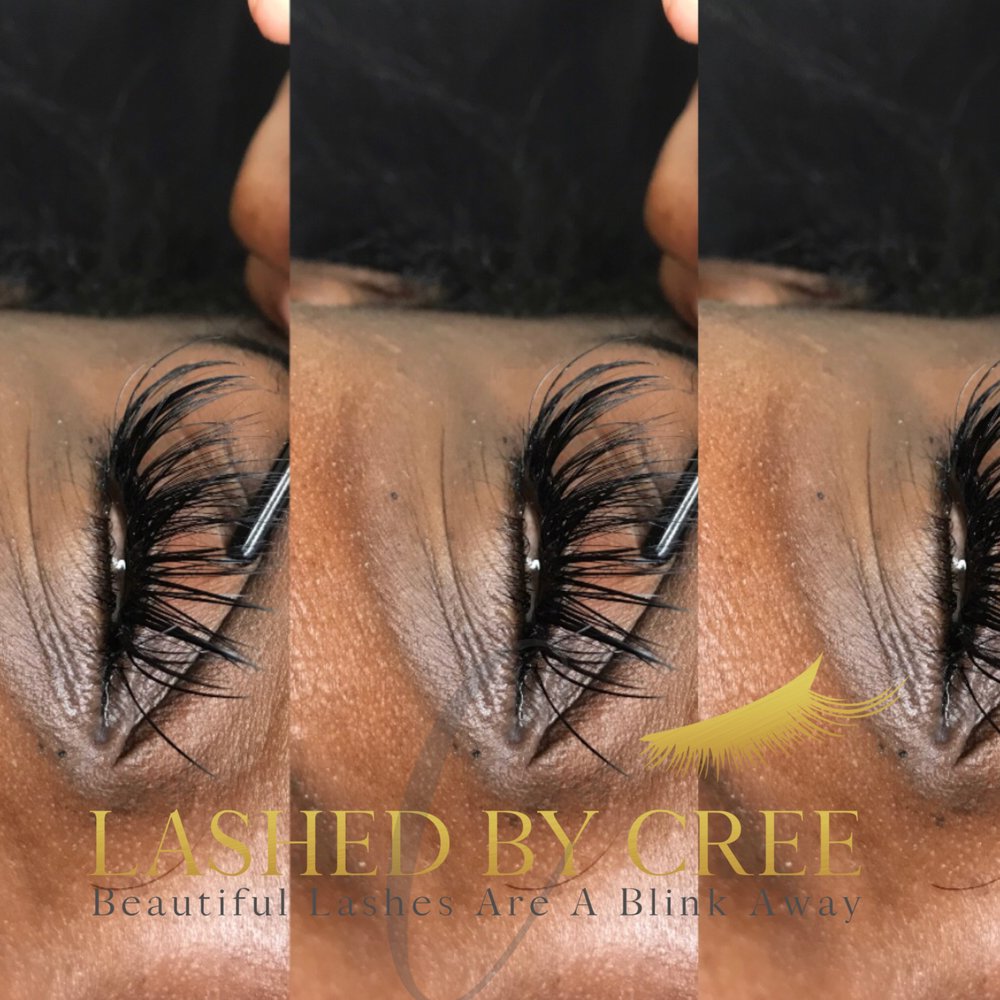 LashedbyCree Logo