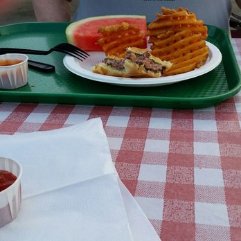 Kimball Farm - My shoe leather burger and the crazy prices. - Ice Cream & Frozen Yogurt Near Me - Jaffrey, New Hampshire
