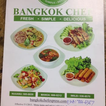 Bangkok Chef - Manoa - Thai Near Me - Honolulu, Hawaii Bangkok Chef - Manoa - Thai Near Me - Honolulu, Hawaii