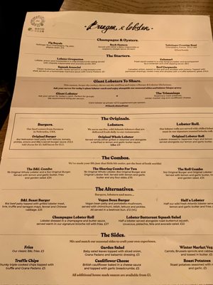 Menu photo 6 Burger & Lobster London, XGL