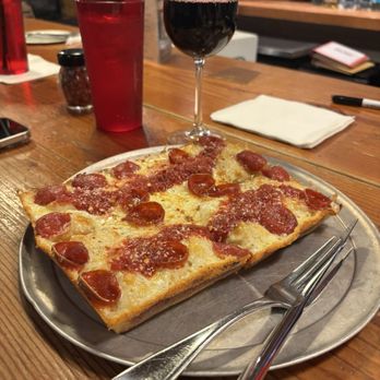 Via 313 Pizza - Pepperoni Detroit style - Pizza Near Me - Austin, Texas Via 313 Pizza - Pepperoni Detroit style - Pizza Near Me - Austin, Texas