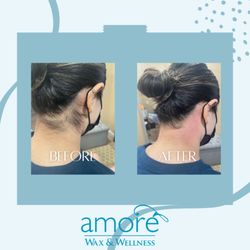 Amore Wax & Wellness - Hair line wax for the perfect hair line.