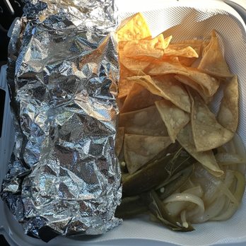 Fresh Burrito Mexican Grill - Wow! The Sausage Burrito. The chips were delicious too! I LOVED the side of grilled onions and jalapeños! - Breakfast & Brunch Near Me - Ventura, California Fresh Burrito Mexican Grill - Wow! The Sausage Burrito. The chips were delicious too! I LOVED the side of grilled onions and jalapeños! - Breakfast & Brunch Near Me - Ventura, California