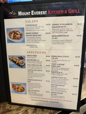 Menu photo 3 Mount Everest Kitchen & Grill Vancouver, BC Menu photo 3 Mount Everest Kitchen & Grill Vancouver, BC