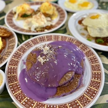 808 Grindz Cafe - Ube Pancakes - Cafes Near Me - Lahaina, Hawaii 808 Grindz Cafe - Ube Pancakes - Cafes Near Me - Lahaina, Hawaii