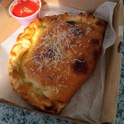 That Place On Main - Calzone (cheese with olives and sausage)