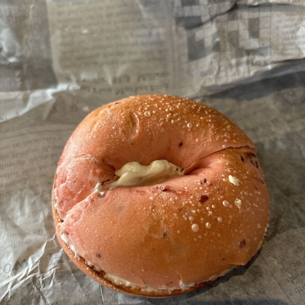 Bagel Exchange - It's pink! - Coffee & Tea Near Me - Alhambra, California