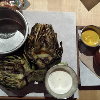Laurel Tavern - grilled artichoke - New American Near Me - Studio City, California Laurel Tavern - grilled artichoke - New American Near Me - Studio City, California