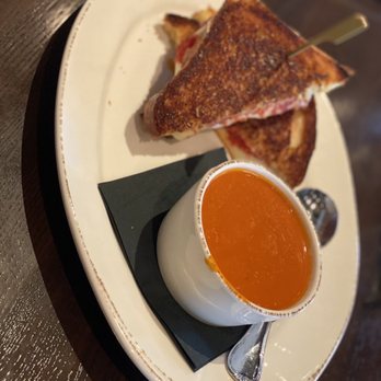 Say Cheese! Restaurant & Cheese - Special Grilled Cheese & Tomato Bisque Soup- pepperoni pizza grilled cheese was delicious  Soup was pretty standard. - New American Near Me - West Reading, Pennsylvania
