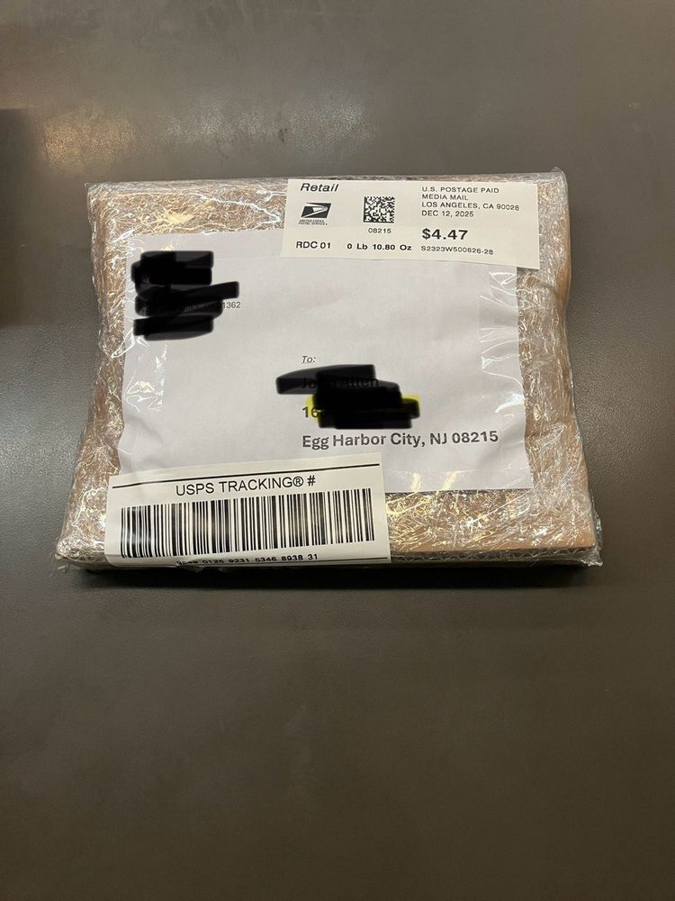 US Post Office - One of the six packages that Ms. Rita had affixed postage stamps to. - Post Offices Near Me - Los Angeles, California US Post Office - One of the six packages that Ms. Rita had affixed postage stamps to. - Post Offices Near Me - Los Angeles, California