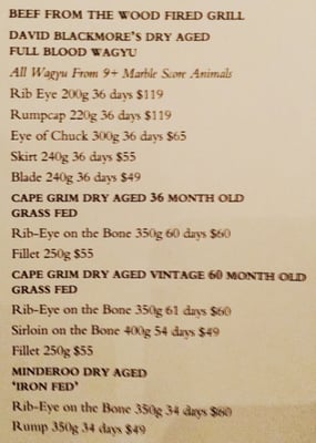 Menu photo 5 Rockpool Bar & Grill Sydney, NSW Menu photo 5 Rockpool Bar & Grill Sydney, NSW
