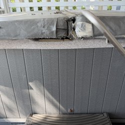 Brindley Beach Vacations and Sales - Hot tub cover-Inside reflected what you see outside