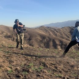 DP Lenny Vitulli filming WaShumba on the RED camera DP Lenny Vitulli filming WaShumba on the RED camera