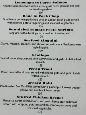 Menu photo 3 Bistro 29  Murphy, NC