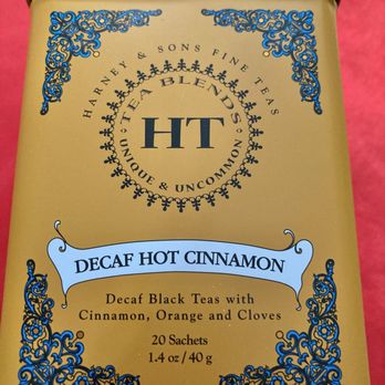 Harney and Sons - The Cinnamon Decaf is just as flavorful as the caffeinated! 10/04/24 - Tea Rooms Near Me - Millerton, New York Harney and Sons - The Cinnamon Decaf is just as flavorful as the caffeinated! 10/04/24 - Tea Rooms Near Me - Millerton, New York